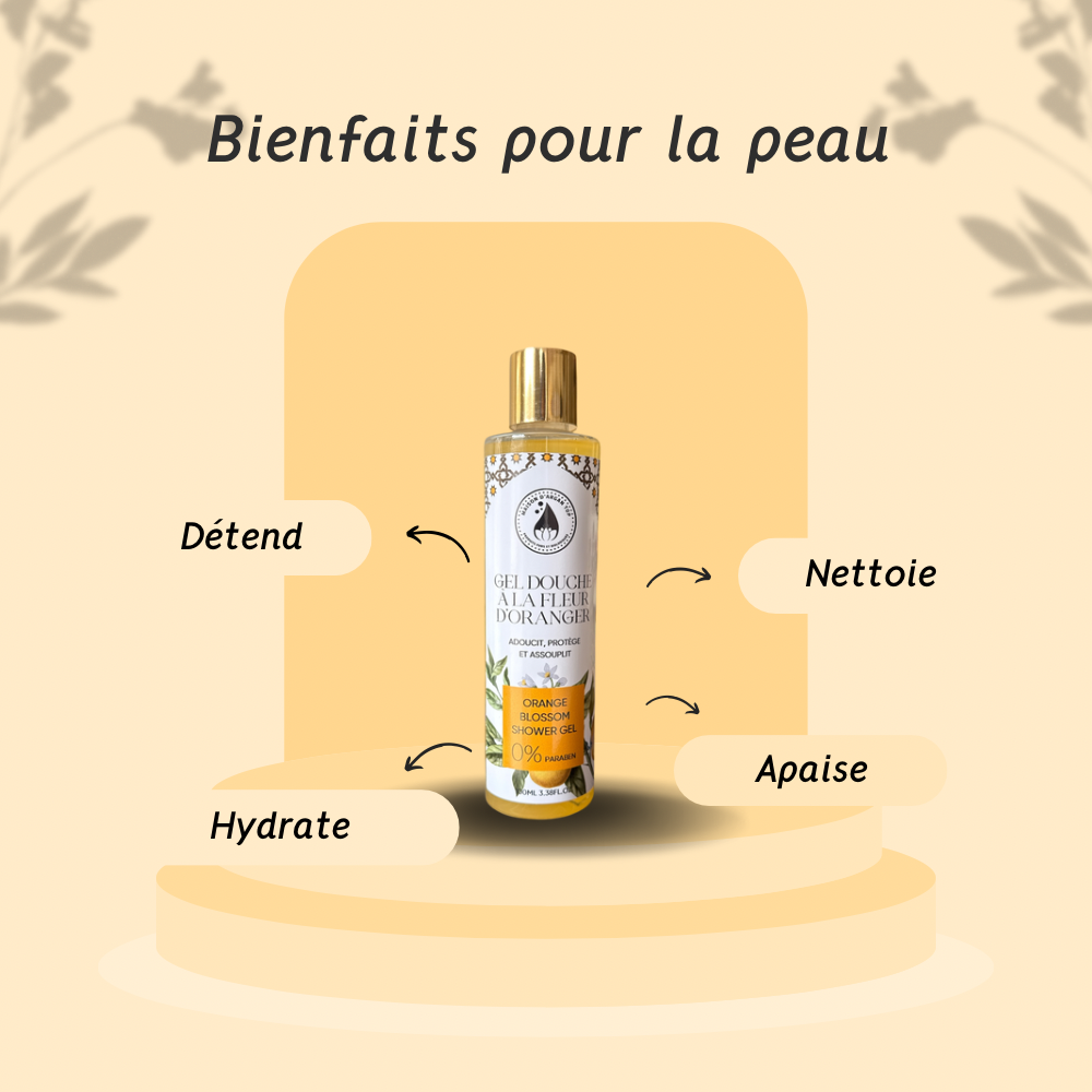 Gel Douche à la Fleur d'Oranger