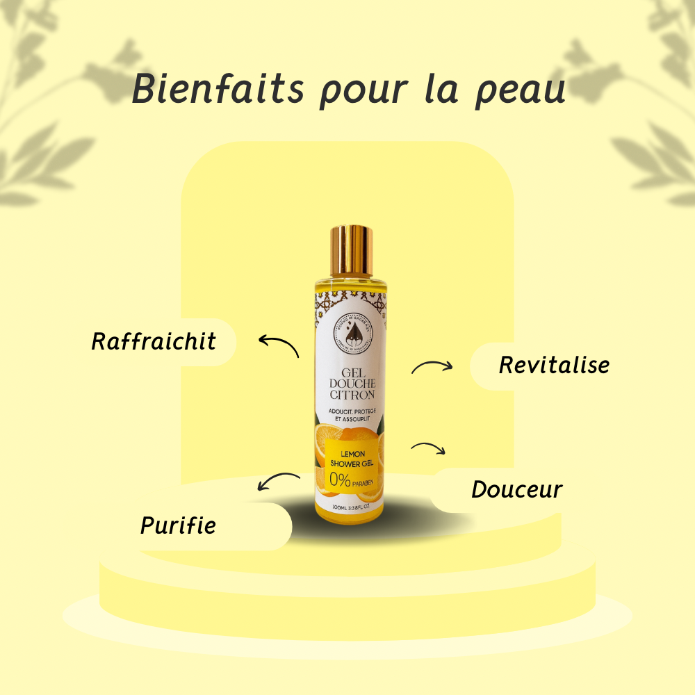 Gel Douche au Citron