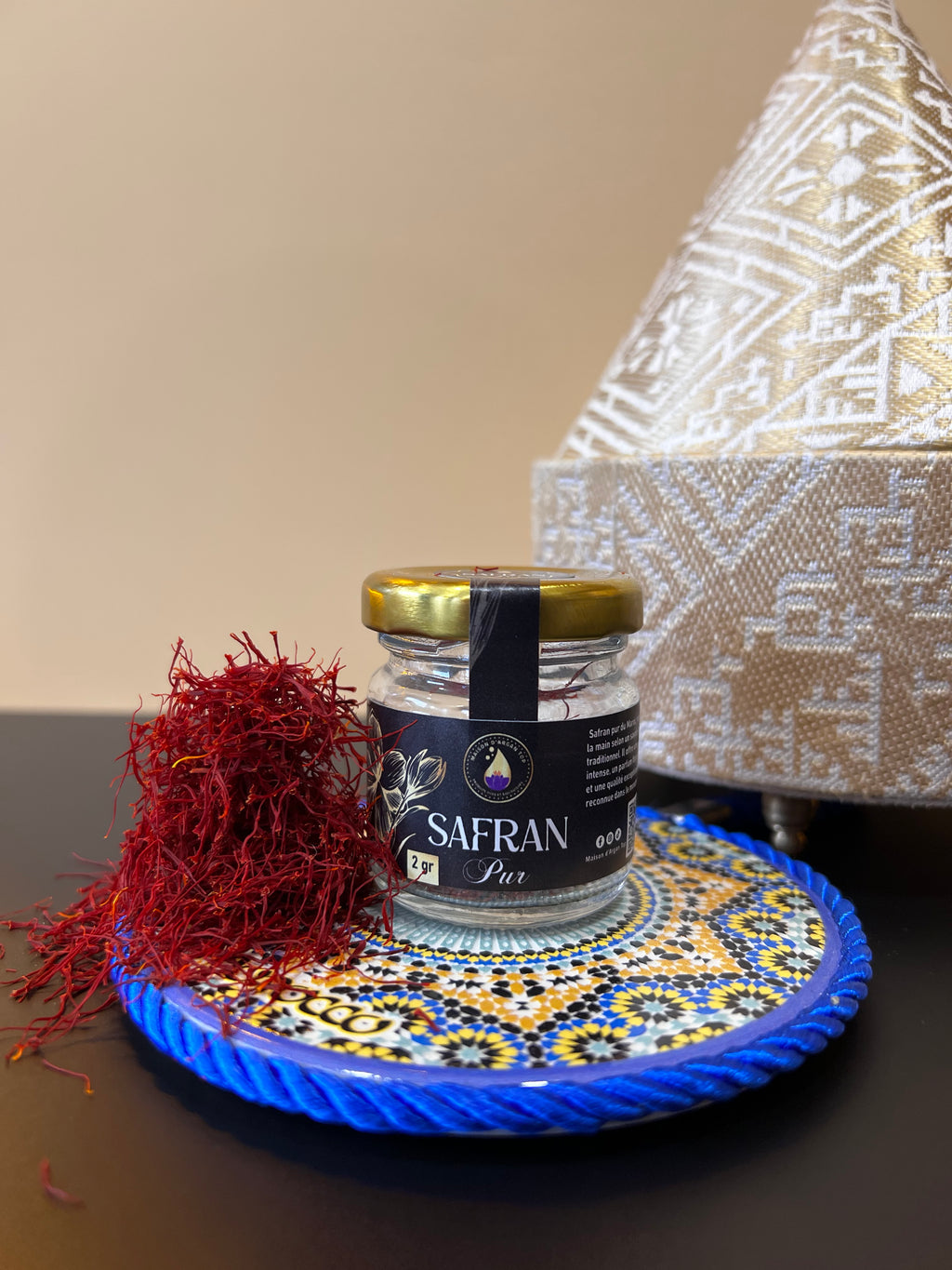 Safran du Maroc L’Or Rouge d’Exception