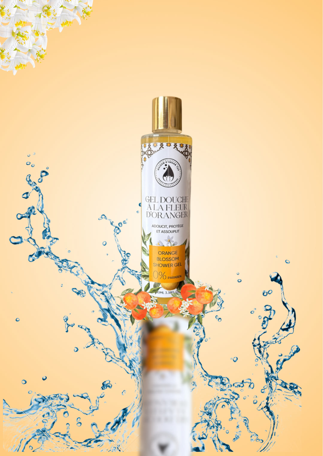 Gel Douche à la Fleur d'Oranger