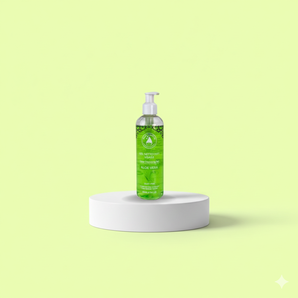 Gel Nettoyant Visage a l'Aloe Vera