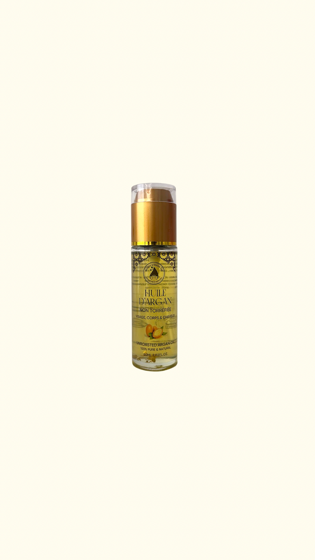 Huile d’Argan aux Feuilles d’Or